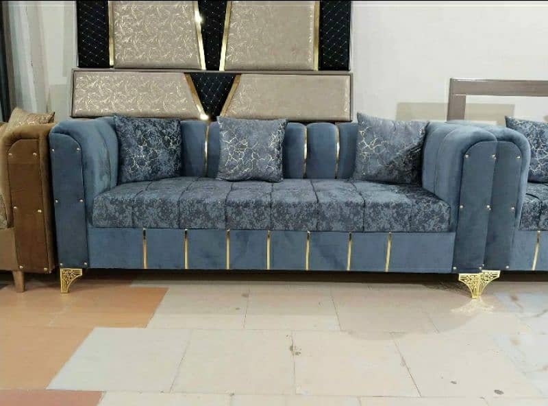 New special Design six seater sofa set 1, 2, 3 on wholesale rate 0