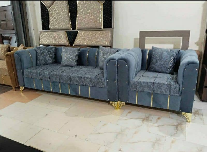 New special Design six seater sofa set 1, 2, 3 on wholesale rate 1