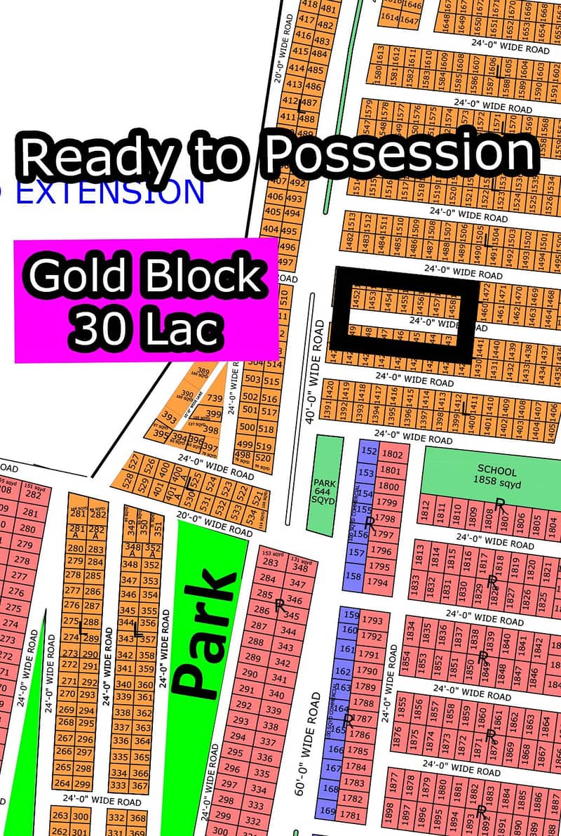 L - (South Open + Gold Block) North Town Residency Phase - 01 (Surjani) 1