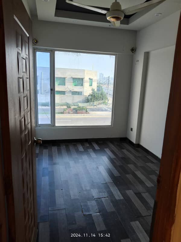 Studio apartments for rent 2 bed lounge dha phase 6 Muslim commercial karachi 1