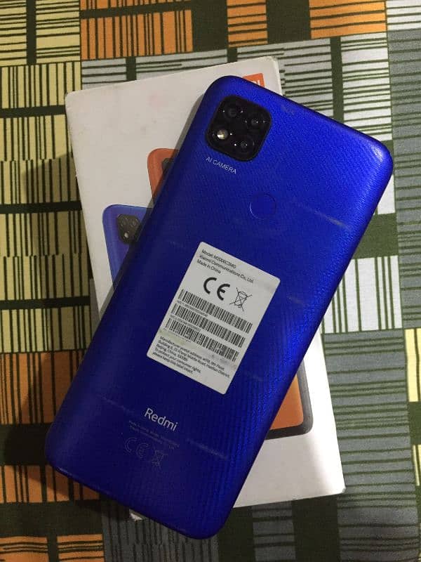 Redmi 9C 64GB With Box and Charger For Sale 0