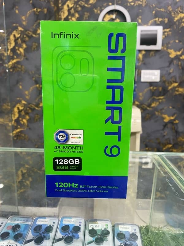 Infinix smart 9 4+4-128 0