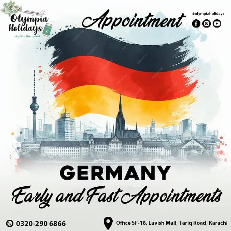 German Visa | Visit Visa | German Visa Servies Available 0