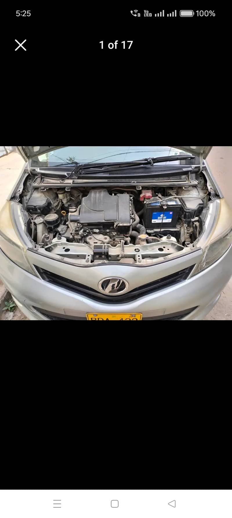 Vitz 2011 regestion 2014 16