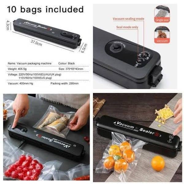 Automatic Vacuum Sealer Food Packing Machine | Electric Vacuum Sealer 2