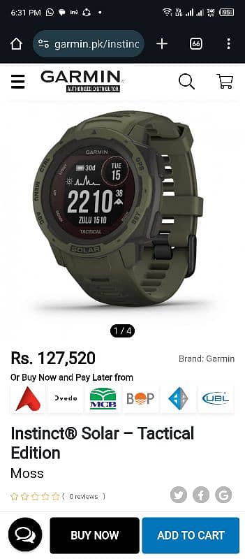 Garmin Solar Instinct Tactical 2