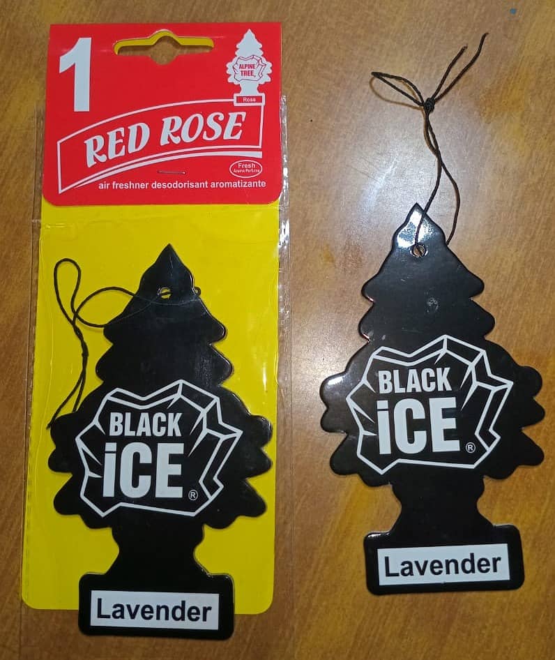 Car Air Freshener on hanging Cards 3