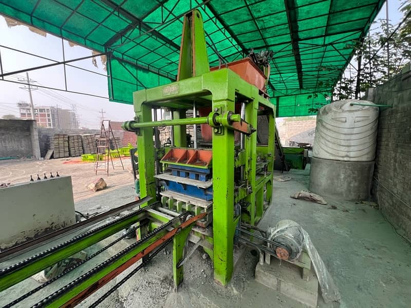 Running Concrete Paver Plant for Sale 6