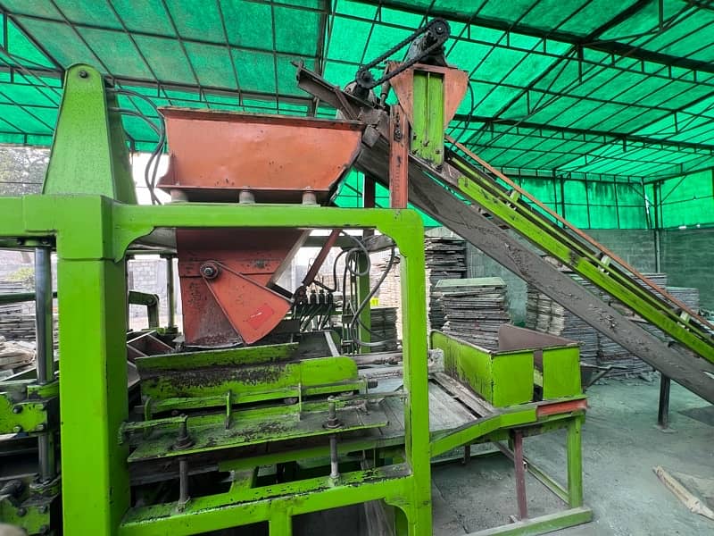 Running Concrete Paver Plant for Sale 7