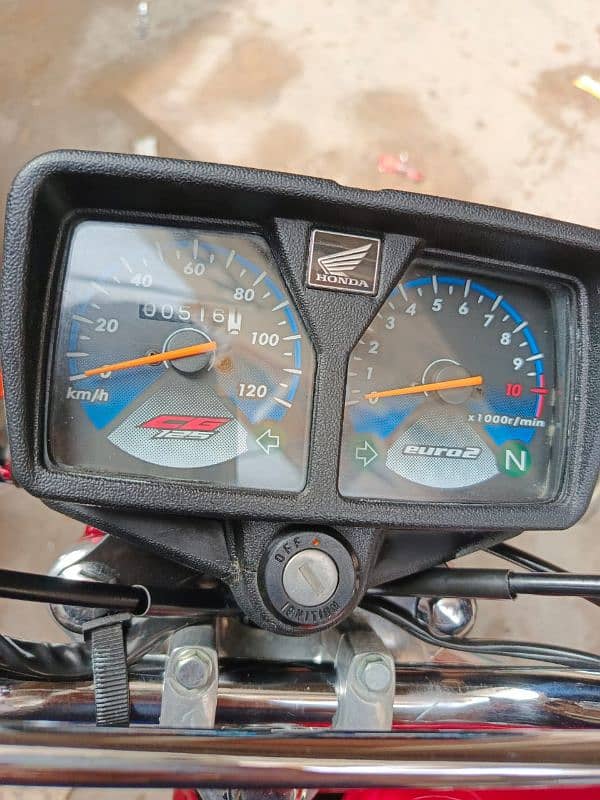 Honda 125 model 2024  600km chalya ha 03091953511 1