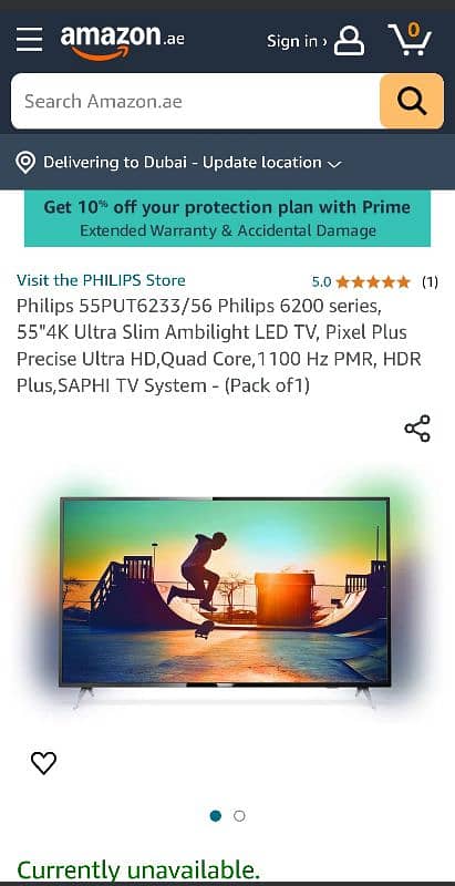 Philips Smart TV Model 50PUT6233/56 Available for Sale 1