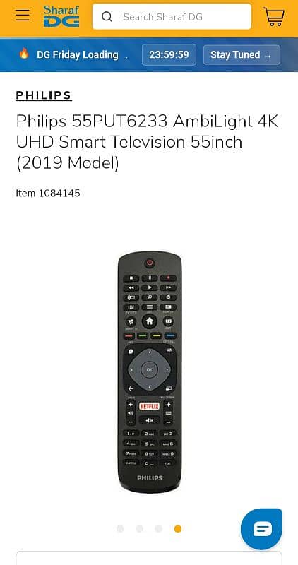 Philips Smart TV Model 50PUT6233/56 Available for Sale 3