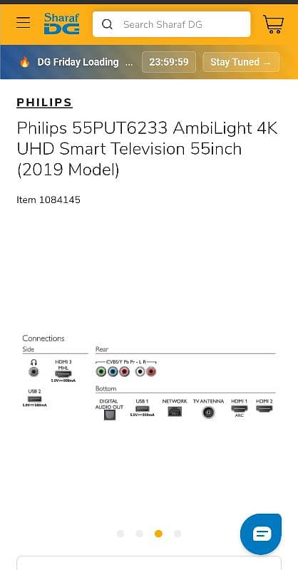 Philips Smart TV Model 50PUT6233/56 Available for Sale 4