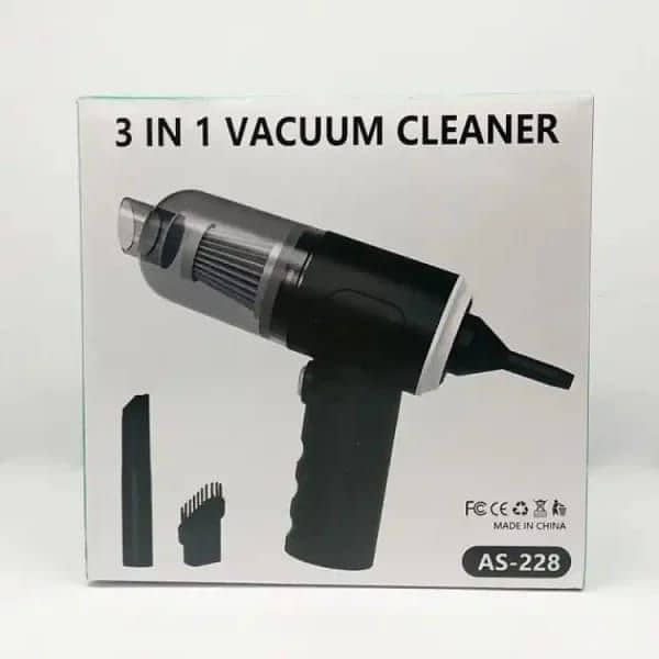 3 In 1 Portable Vacuum Cleaner Wireless Hand-held Cleaning For Car Hom 2