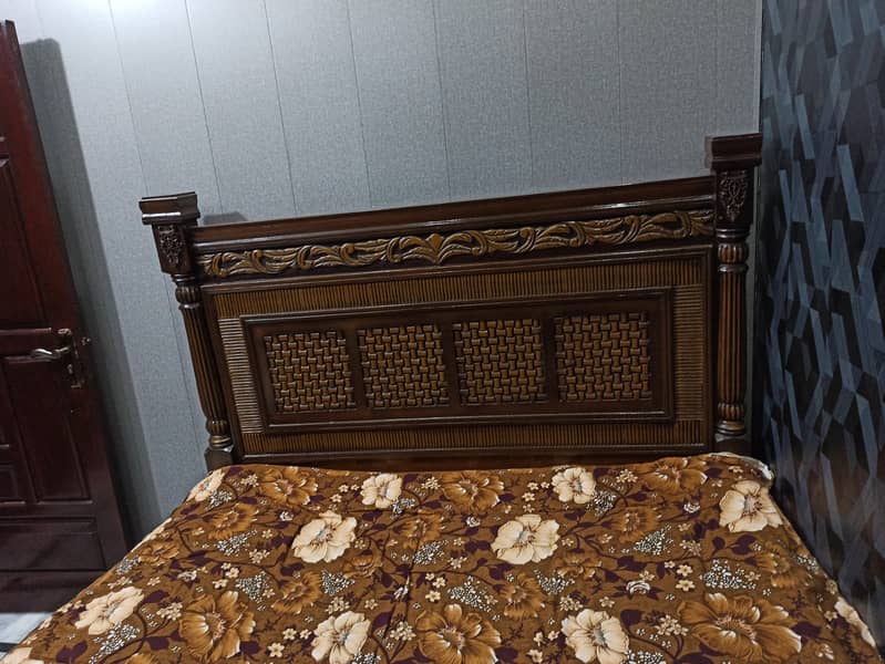 Wooden Bed for Sale - Strong and Stylish Design! 3