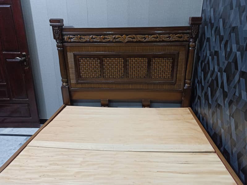 Wooden Bed for Sale - Strong and Stylish Design! 10