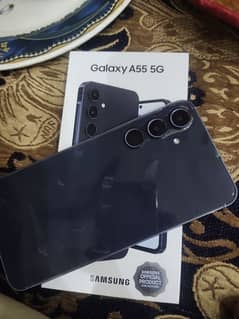 Samsung Galaxy A55 5G 8GB 256GB full box 10 by 10