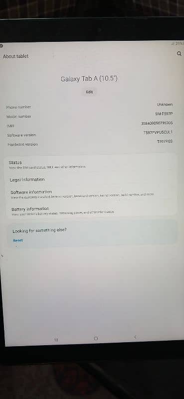 samsung tab A urgent sell 1