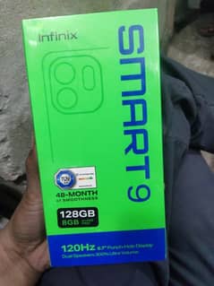 Infinix smart 9 4+4 GB 128 GB box pack