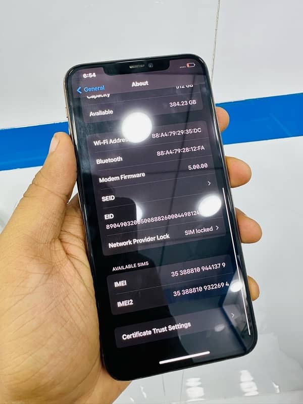 iPhone 11 Pro Max 512 non active 10/9 All ok 5