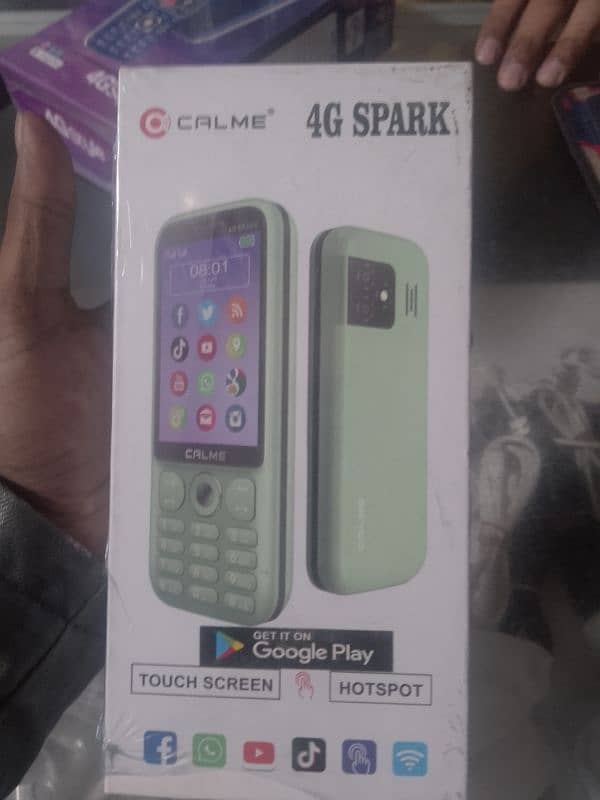 Calme 4G spark whatsup  /hotspot 0