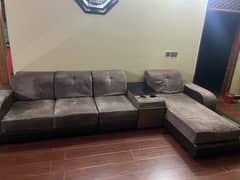 5 seater L shaped sofa