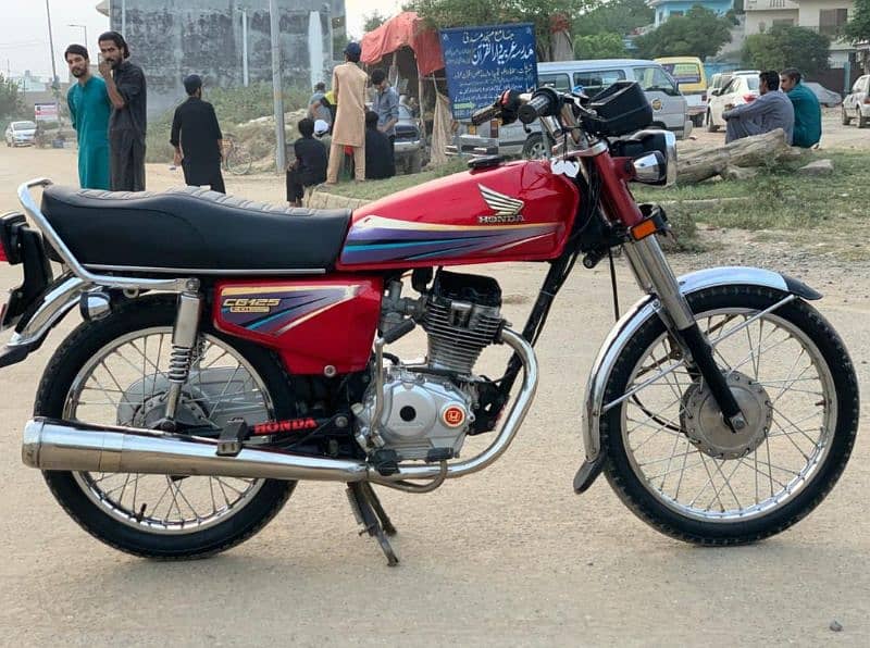 Honda CG125 full final price 45"500 0