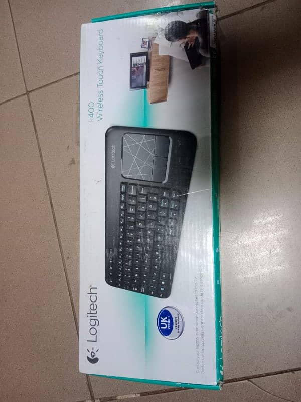 Logitech k400 touch pad wireless keyboard 2