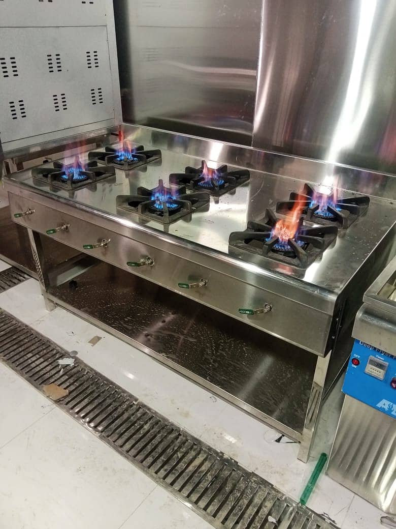 shawarma counter / BBQ counter / burger counter for sale 1