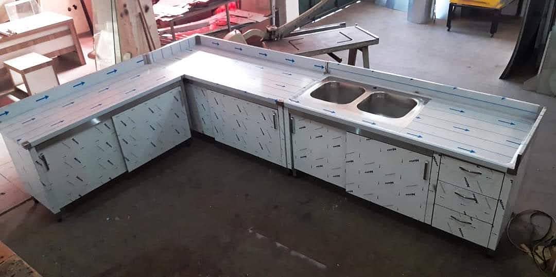 shawarma counter / BBQ counter / burger counter for sale 3