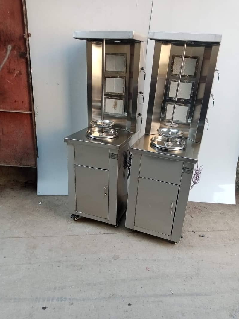 shawarma counter / BBQ counter / burger counter for sale 5