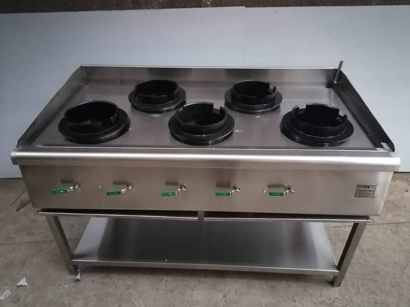 shawarma counter / BBQ counter / burger counter for sale 8