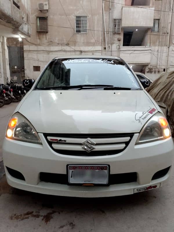 Suzuki Liana 2007 Almost Original Condition White Color Urgent sale 8