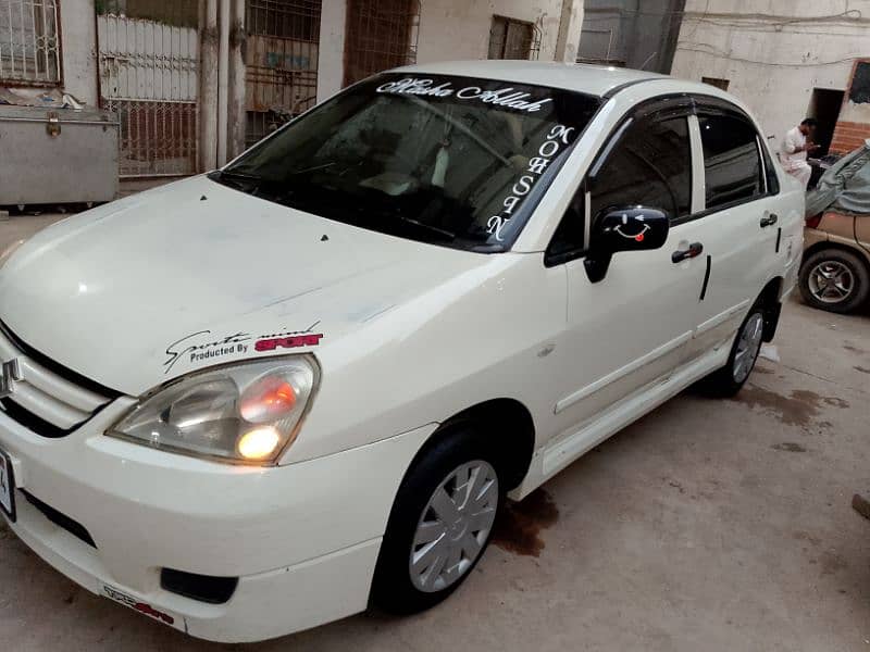 Suzuki Liana 2007 Almost Original Condition White Color Urgent sale 13