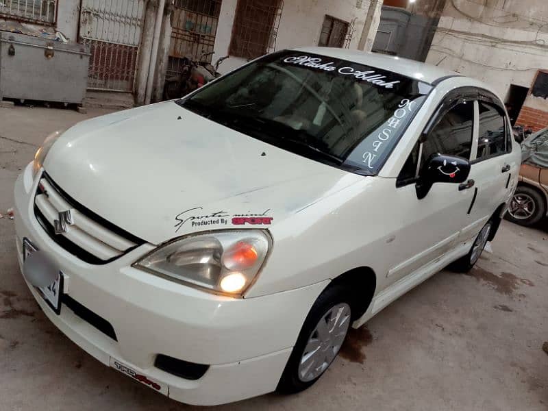 Suzuki Liana 2007 Almost Original Condition White Color Urgent sale 15