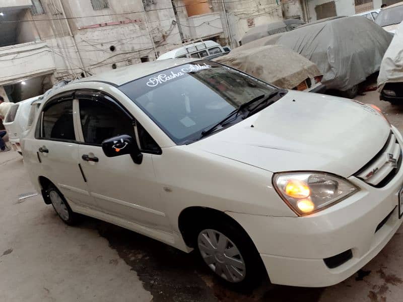 Suzuki Liana 2007 Almost Original Condition White Color Urgent sale 16