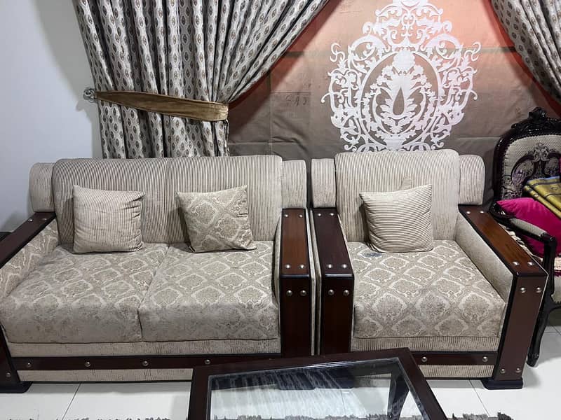 six seater sofa|Luxury sofa|6 seater sofa|sofa wooden poshish sofa 2