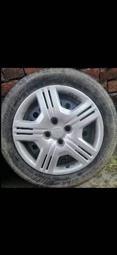 Honda city 19 model original tyre with rims