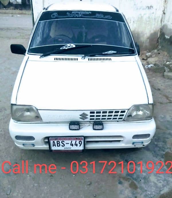 Suzuki Mehran VX 1998. call - 03172101922 14