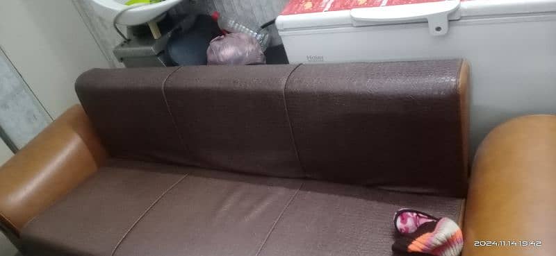 three seater sofa come bed 2