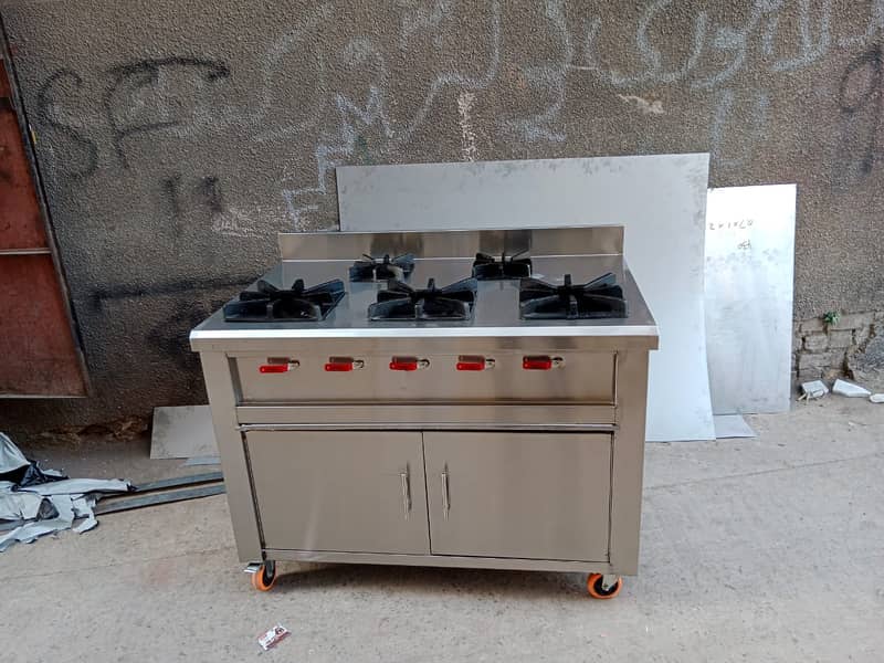 burner / cooking range / kitchen stove / oven / hub / glass door/chula 3