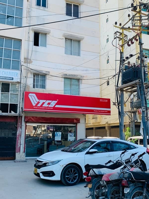 CORNER SHOP FOR SALE AT SHABBIRABAD SHARAH E FAISAL 0