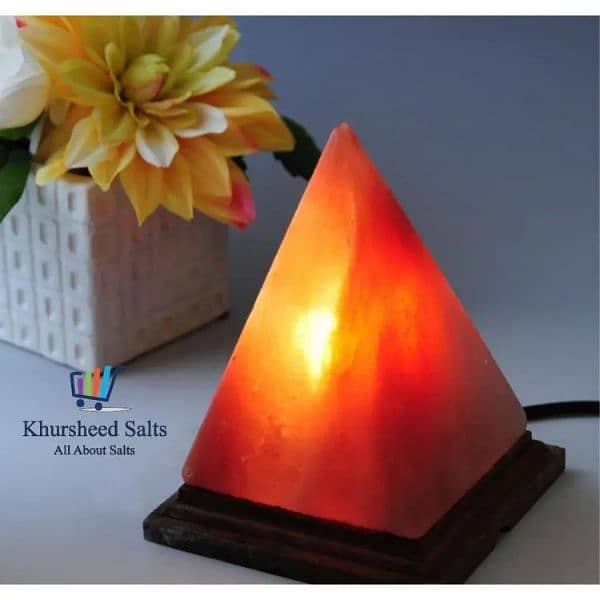 pyramid Himalayan Salt Lamps for home decoration 1