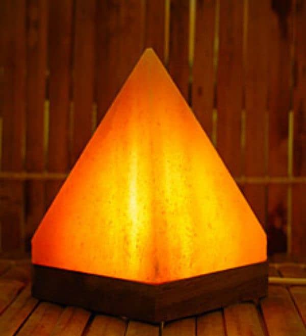 pyramid Himalayan Salt Lamps for home decoration 2