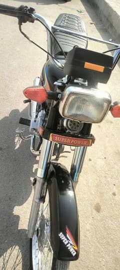 SUPER POWER 70CC 2023 GOOD CONDITION GENUINE ENGINE GENUINE NUMBER