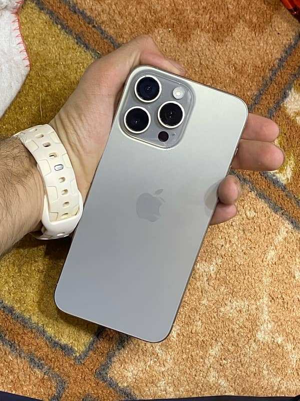 iphone 15 pro max 256 GB non pta 8