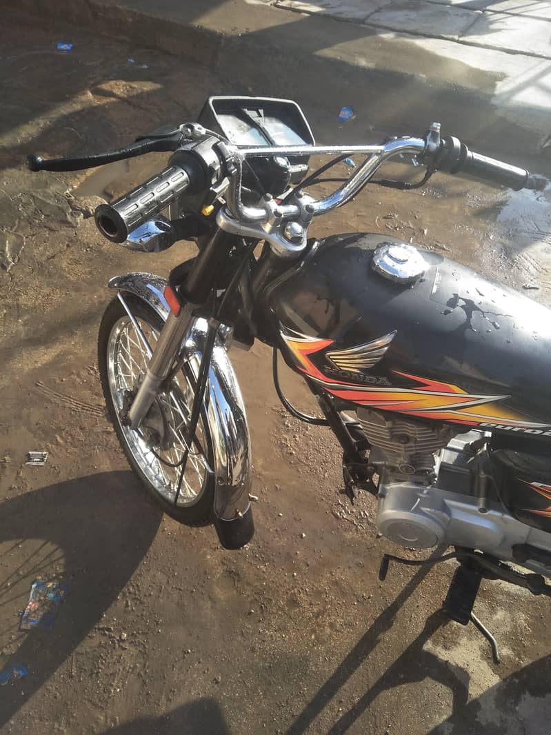 Honda CG 125 2021 Karachi number full genuine 0