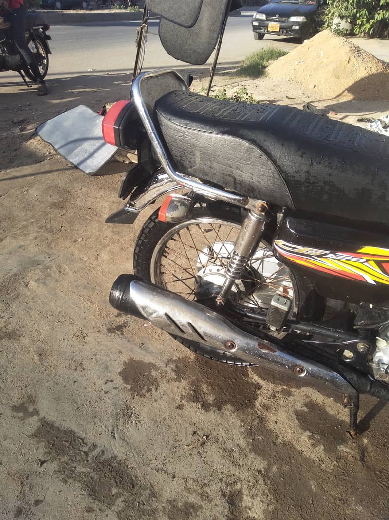 Honda CG 125 2021 Karachi number full genuine 4