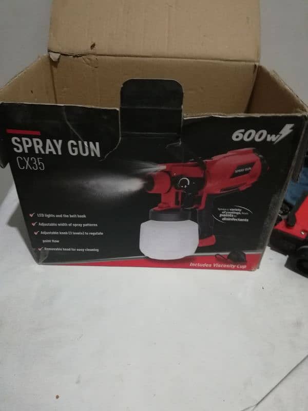 Electric Paint Spray Gun Latest Model CX35 1