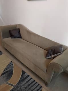 used velvet couch